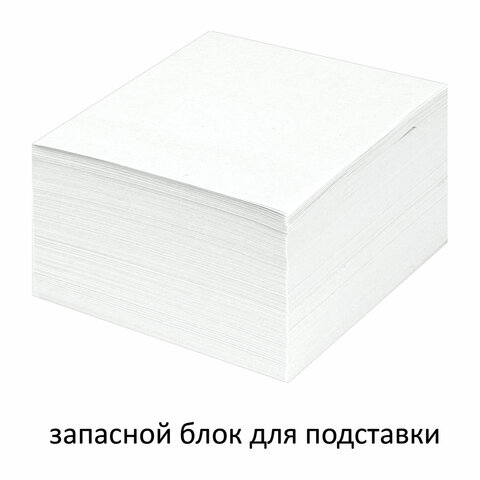Блок для заметок 80*80*40мм, STAFF, белый от интернет-магазина kancelyar.by