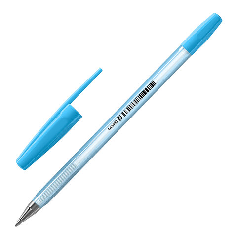 Ручка шарик. "M-500 Pastel" Brauberg, синяя от интернет-магазина kancelyar.by